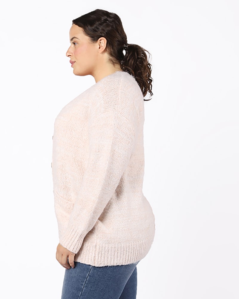 Eyelash sweater cardigan hotsell